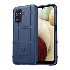 Custodia Silicone Ultra Sottile Morbida 360 Gradi Cover J01S per Samsung Galaxy A13 5G Blu