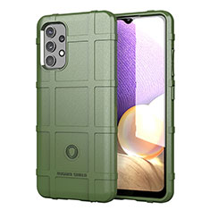 Custodia Silicone Ultra Sottile Morbida 360 Gradi Cover J01S per Samsung Galaxy A32 4G Verde