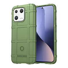 Custodia Silicone Ultra Sottile Morbida 360 Gradi Cover J01S per Xiaomi Mi 13 5G Verde