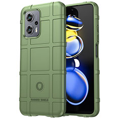 Custodia Silicone Ultra Sottile Morbida 360 Gradi Cover J01S per Xiaomi Poco X4 GT 5G Verde