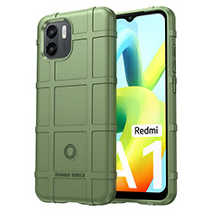 Custodia Silicone Ultra Sottile Morbida 360 Gradi Cover J01S per Xiaomi Redmi A2 Plus Verde