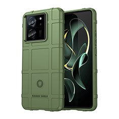 Custodia Silicone Ultra Sottile Morbida 360 Gradi Cover J01S per Xiaomi Redmi K60 Ultra 5G Verde