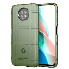 Custodia Silicone Ultra Sottile Morbida 360 Gradi Cover J01S per Xiaomi Redmi Note 9T 5G Verde