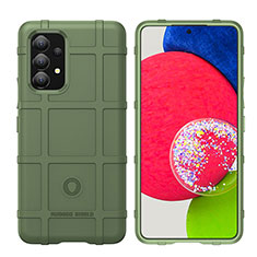 Custodia Silicone Ultra Sottile Morbida 360 Gradi Cover J02S per Samsung Galaxy A53 5G Verde