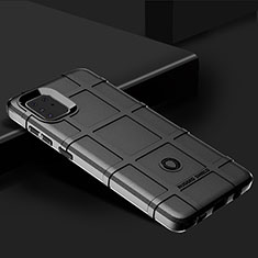 Custodia Silicone Ultra Sottile Morbida 360 Gradi Cover J02S per Samsung Galaxy A81 Nero
