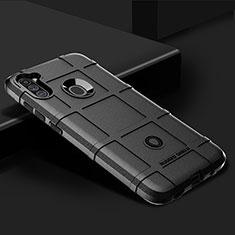 Custodia Silicone Ultra Sottile Morbida 360 Gradi Cover J02S per Samsung Galaxy M11 Nero