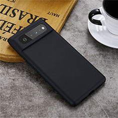 Custodia Silicone Ultra Sottile Morbida 360 Gradi Cover per Google Pixel 6 5G Nero