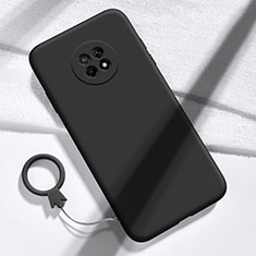 Custodia Silicone Ultra Sottile Morbida 360 Gradi Cover per Huawei Enjoy 20 Plus 5G Nero