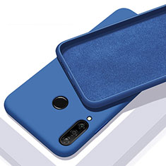 Custodia Silicone Ultra Sottile Morbida 360 Gradi Cover per Huawei Honor 10i Blu