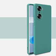 Custodia Silicone Ultra Sottile Morbida 360 Gradi Cover per Huawei Honor 60 5G Verde