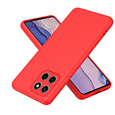 Custodia Silicone Ultra Sottile Morbida 360 Gradi Cover per Huawei Honor 70 Lite 5G Rosso