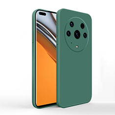 Custodia Silicone Ultra Sottile Morbida 360 Gradi Cover per Huawei Honor Magic3 Pro 5G Verde Notte