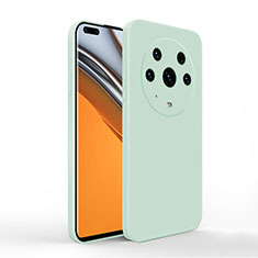 Custodia Silicone Ultra Sottile Morbida 360 Gradi Cover per Huawei Honor Magic3 Pro 5G Verde Pastello