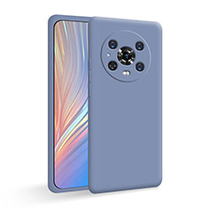 Custodia Silicone Ultra Sottile Morbida 360 Gradi Cover per Huawei Honor Magic4 Pro 5G Grigio Lavanda