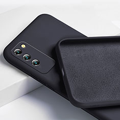 Custodia Silicone Ultra Sottile Morbida 360 Gradi Cover per Huawei Honor X10 5G Nero