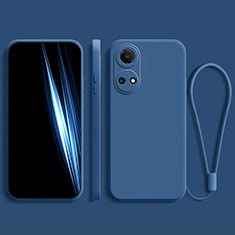 Custodia Silicone Ultra Sottile Morbida 360 Gradi Cover per Huawei Honor X7 Blu