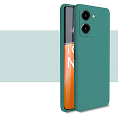 Custodia Silicone Ultra Sottile Morbida 360 Gradi Cover per Huawei Honor X7a Verde