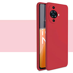 Custodia Silicone Ultra Sottile Morbida 360 Gradi Cover per Huawei Nova 11 Rosso