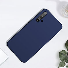 Custodia Silicone Ultra Sottile Morbida 360 Gradi Cover per Huawei Nova 5 Pro Blu