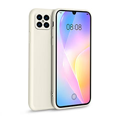 Custodia Silicone Ultra Sottile Morbida 360 Gradi Cover per Huawei Nova 8 SE 5G Bianco