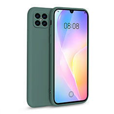 Custodia Silicone Ultra Sottile Morbida 360 Gradi Cover per Huawei Nova 8 SE 5G Verde Notte