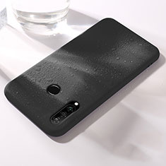 Custodia Silicone Ultra Sottile Morbida 360 Gradi Cover per Huawei P30 Lite XL Nero