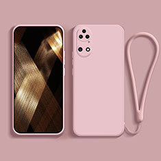 Custodia Silicone Ultra Sottile Morbida 360 Gradi Cover per Huawei P50 Pro Rosa