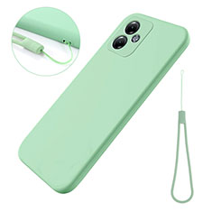 Custodia Silicone Ultra Sottile Morbida 360 Gradi Cover per Motorola Moto G14 Verde