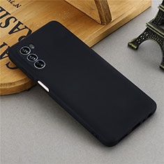 Custodia Silicone Ultra Sottile Morbida 360 Gradi Cover per Motorola Moto G62 5G Nero