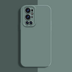 Custodia Silicone Ultra Sottile Morbida 360 Gradi Cover per OnePlus 9 Pro 5G Verde