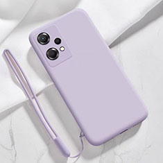 Custodia Silicone Ultra Sottile Morbida 360 Gradi Cover per OnePlus Nord CE 2 Lite 5G Lavanda