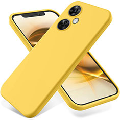 Custodia Silicone Ultra Sottile Morbida 360 Gradi Cover per OnePlus Nord CE 3 Lite 5G Giallo