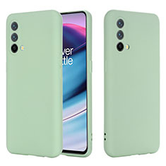 Custodia Silicone Ultra Sottile Morbida 360 Gradi Cover per OnePlus Nord CE 5G Verde