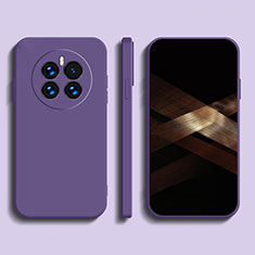 Custodia Silicone Ultra Sottile Morbida 360 Gradi Cover per Oppo A2 Pro 5G Viola