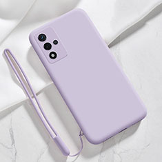 Custodia Silicone Ultra Sottile Morbida 360 Gradi Cover per Oppo A93s 5G Lavanda