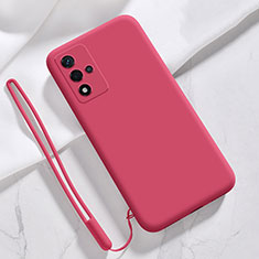 Custodia Silicone Ultra Sottile Morbida 360 Gradi Cover per Oppo A93s 5G Rosso