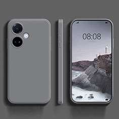 Custodia Silicone Ultra Sottile Morbida 360 Gradi Cover per Oppo K11 5G Grigio