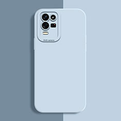 Custodia Silicone Ultra Sottile Morbida 360 Gradi Cover per Oppo K9X 5G Azzurro