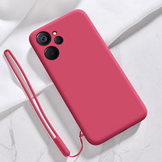 Custodia Silicone Ultra Sottile Morbida 360 Gradi Cover per Realme 10 5G Rosso