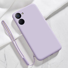 Custodia Silicone Ultra Sottile Morbida 360 Gradi Cover per Realme 10S 5G Lavanda