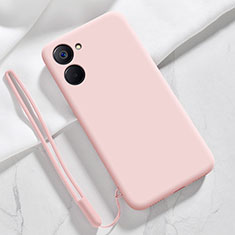 Custodia Silicone Ultra Sottile Morbida 360 Gradi Cover per Realme 10S 5G Rosa