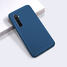 Custodia Silicone Ultra Sottile Morbida 360 Gradi Cover per Realme 6 Pro Blu