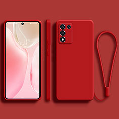 Custodia Silicone Ultra Sottile Morbida 360 Gradi Cover per Realme 9 SE 5G Rosso