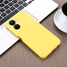 Custodia Silicone Ultra Sottile Morbida 360 Gradi Cover per Realme C33 (2023) Giallo