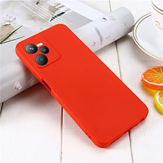 Custodia Silicone Ultra Sottile Morbida 360 Gradi Cover per Realme C35 Rosso