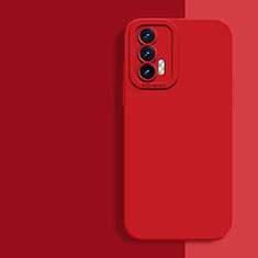 Custodia Silicone Ultra Sottile Morbida 360 Gradi Cover per Realme GT 5G Rosso