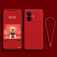 Custodia Silicone Ultra Sottile Morbida 360 Gradi Cover per Realme GT Neo5 SE 5G Rosso