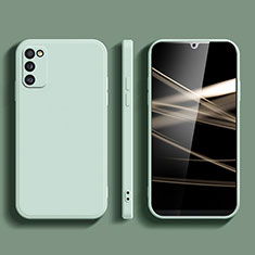 Custodia Silicone Ultra Sottile Morbida 360 Gradi Cover per Samsung Galaxy A03s Verde Pastello