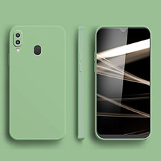 Custodia Silicone Ultra Sottile Morbida 360 Gradi Cover per Samsung Galaxy A30 Verde