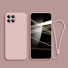 Custodia Silicone Ultra Sottile Morbida 360 Gradi Cover per Samsung Galaxy M53 5G Rosa